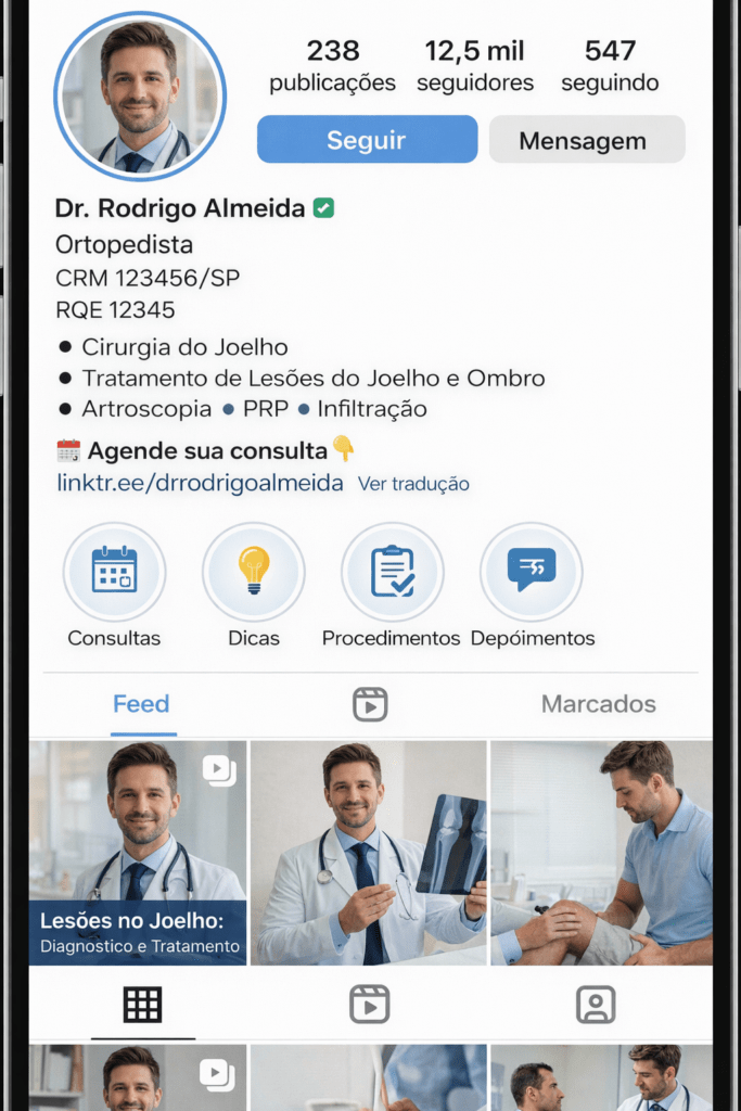 Médico só pode divulgar especialidade com RQE registrado!