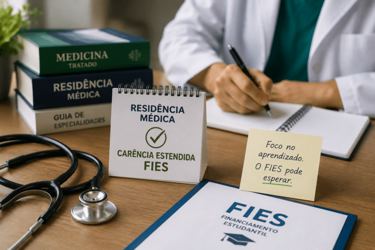 Carência estendida: Residência médica suspende o pagamento do FIES?